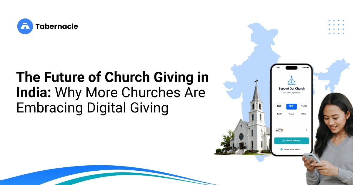 church online giving and why many churches in India are moving toward online system